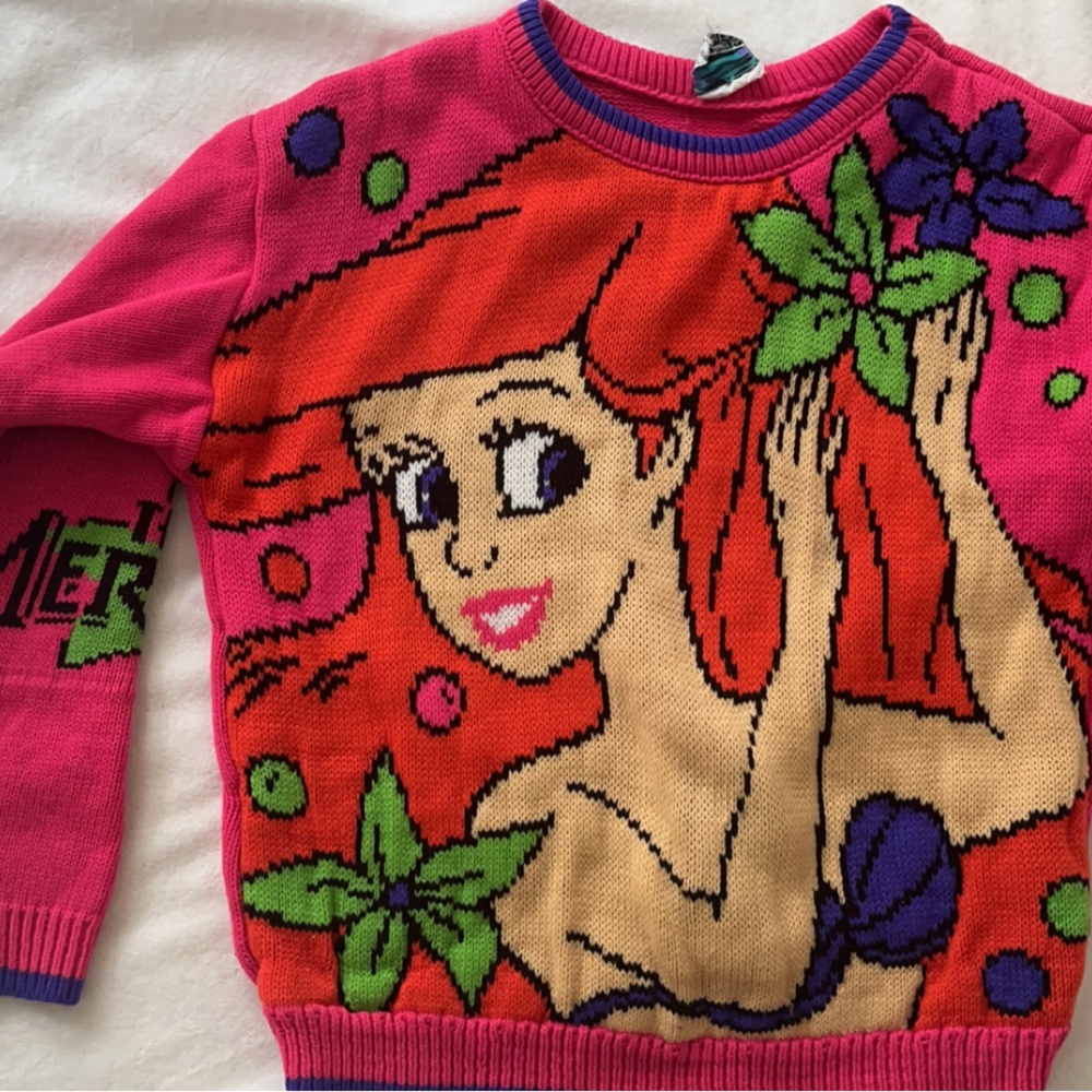 Vintage Little Mermaid Sweater